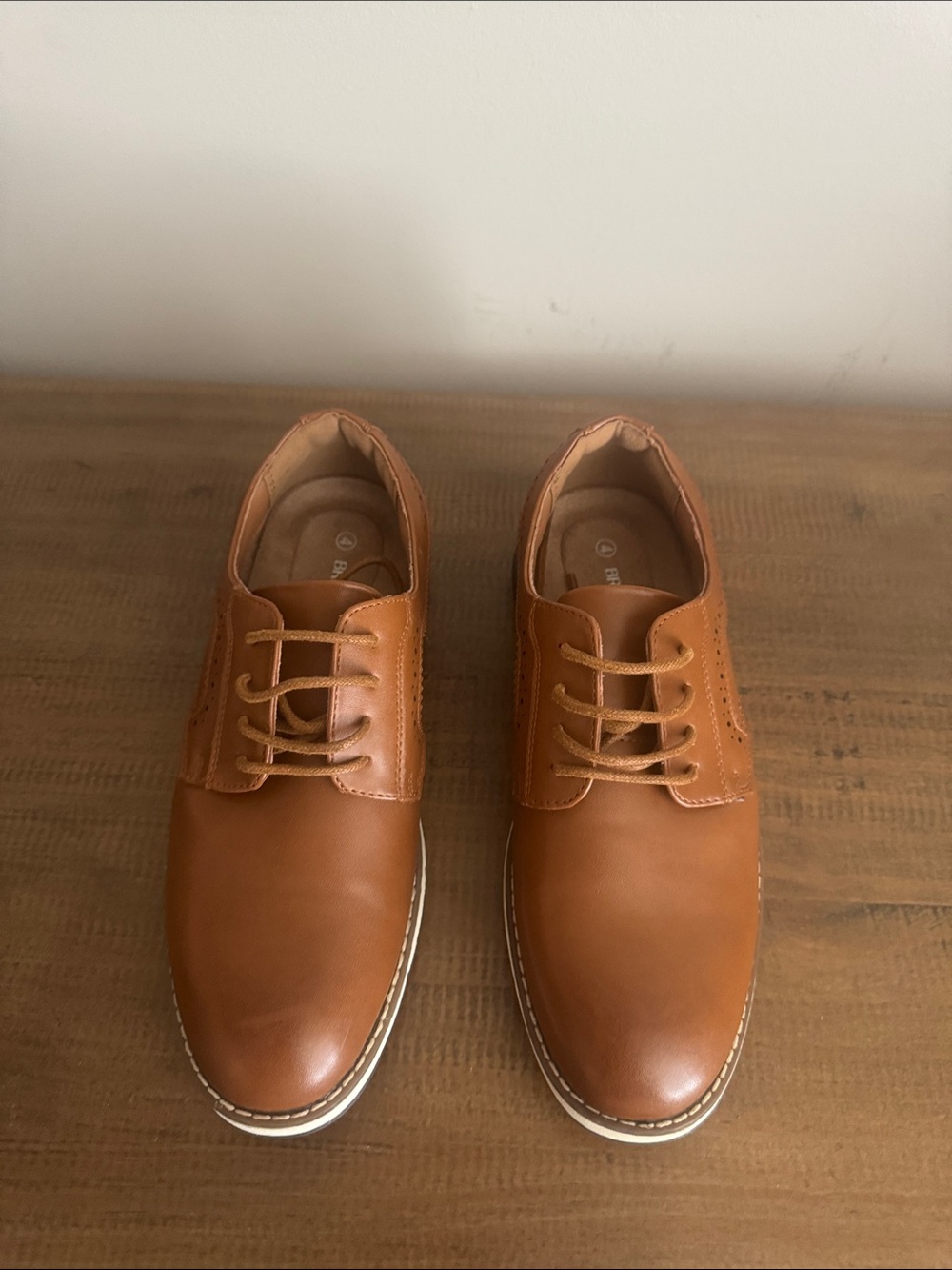 Boys Classic Tan Leather  Shoes